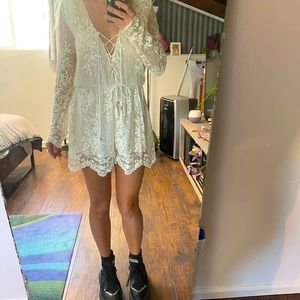 White Zimmerman romper